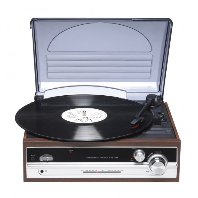 Denver VPR-190MK2 Retro Turntable with Radio and Built-in Speakers Denver VPR-190MK2 Retro Turntable with Radio and Built-in Speakers