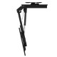Maclean electric TV mount, ceiling mount, Tuya support, max. VESA 800x400, reg. in pos. +90 ~-90 , for TV 43-86