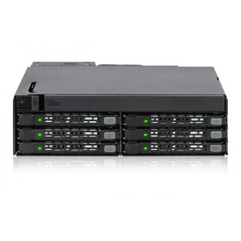 Icy Dock MB606SPO-B drive bay panel Black