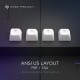 Dark Project Tamsus projektas ALU87B Bushido, G3MS Moonstone Switch, JAV keyboard Home/Office QWERTY English Dark Project Tamsus projektas ALU87B Bushido, G3MS Moonstone Switch, JAV keyboard Home/Office QWERTY English