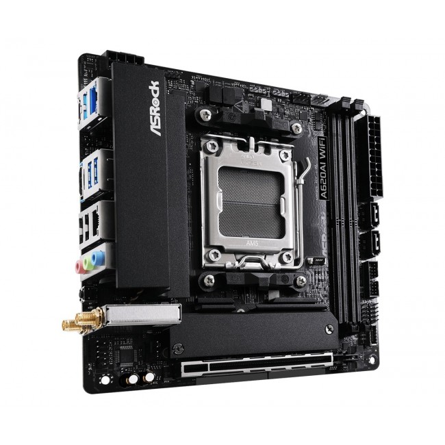 Asrock A620AI WiFi AMD A620A Socket AM5 mini ITX Asrock A620AI WiFi AMD A620A Socket AM5 mini ITX