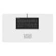 KeySonic KSK-3011ELC (DE) keyboard Home USB QWERTZ German Black