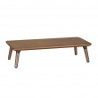 Maclean Wooden Monitor / Laptop Stand, (500x240x120mm), black walnut, max. 20kg, MC-930