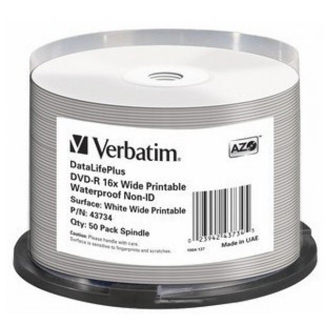 Verbatim DataLifePlus 4.7 GB DVD-R 50 pc(s)