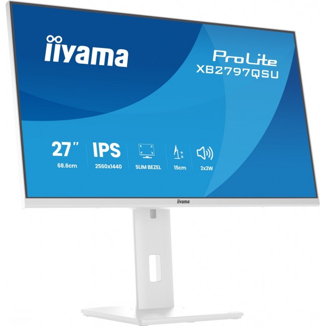 iiyama ProLite XB2797QSU-W1 computer monitor 68.6 cm (27 iiyama ProLite XB2797QSU-W1 computer monitor 68.6 cm (27