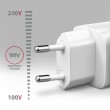 Axagon ACU-DPQ65W PD3.0 & QC4+ 3x OUTPUTS wall charger 65W