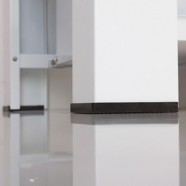 Maclean washer / dryer base with drawer, max load 150kg, white, MC-117 W