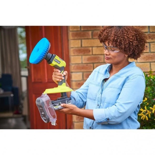 RYOBI 18V R18CPS-0 Rotary Brush, Yellow-Black