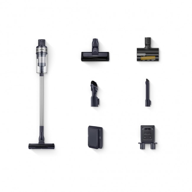 Samsung VS15A60AGR5 stick vacuum/electric broom 2-in-1 stick vacuum Battery Dry HEPA Bagless 150 W Silver