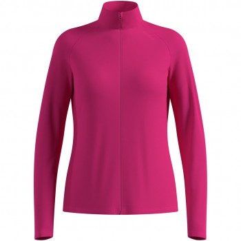 Bluza rozpinana damska Odlo ESSENTIAL WARM FULL ZIP Mid layer full zip r owa L