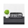 GreenBlue bluetooth clock radio, FM, aux-in, 6W, temperature, alarm, clock, 2200mAh battery, GB200