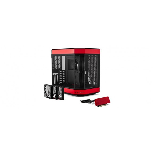 HYTE Y60 Midi Tower Black, Red HYTE Y60 Midi Tower Black, Red