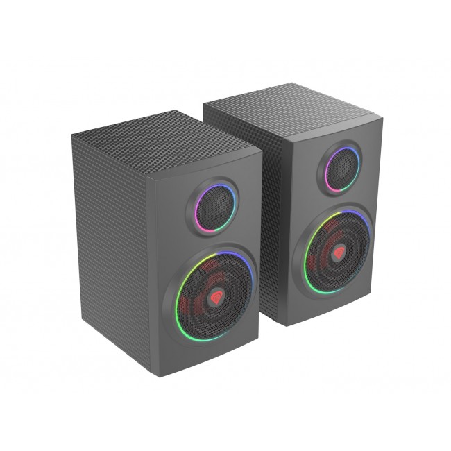 GENESIS Helium 300 BT speaker set 24 W PC/Laptop Black 2.0 channels 2-way Bluetooth