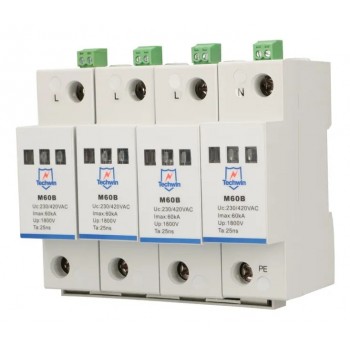 M60B4 | Surge Protective Device | 4P 3F 60kA max surge current
