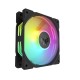 ASUS TUF Gaming TR120 ARGB Reverse 3-in-1 Fan, Black ASUS TUF Gaming TR120 ARGB Reverse 3-in-1 Fan, Black