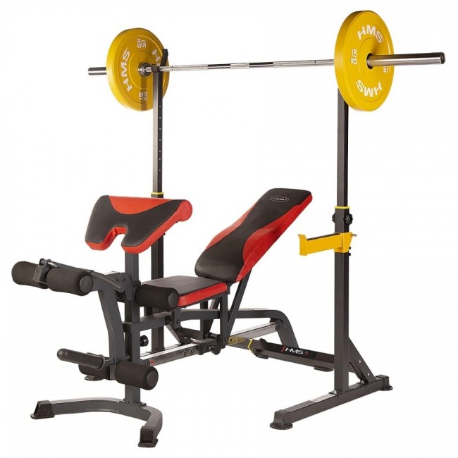 HMS STR18 multifunctional barbell stand