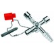 Knipex 00 11 04 utility/control cabinet key Knipex 00 11 04 utility/control cabinet key