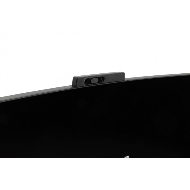 iiyama ProLite 34 VA UWQHD curved monitor with a built-in Windows Hello camera and microphone, USB-C Dock, LAN, KVM-Switch and 15cm height adjustable stand