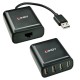 Lindy 60m 4 Port USB 2.0 Cat.6 Extender Lindy 60m 4 Port USB 2.0 Cat.6 Extender