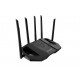 ASUS TUF Gaming BE6500 (TUF-BE6500) wireless router 2.5 Gigabit Ethernet Dual-band (2.4 GHz / 5 GHz) Black ASUS TUF Gaming BE6500 (TUF-BE6500) wireless router 2.5 Gigabit Ethernet Dual-band (2.4 GHz / 5 GHz) Black