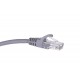 Alantec KKU5SZA3 networking cable Grey 3 m Cat5e U/UTP (UTP)
