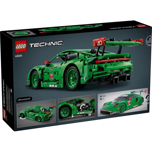 LEGO TECHNIC 42224 Porsche 911 GT3 R REXY AO Racing Car
