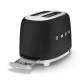 Smeg 50's Style Toaster TSF01BLMEU Black