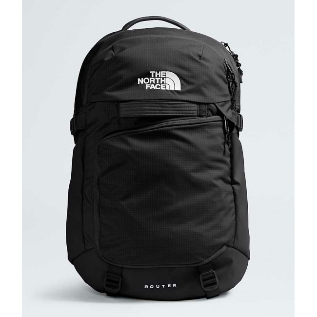 The North Face Router backpack Rucksack Black Nylon, Recycled polyester