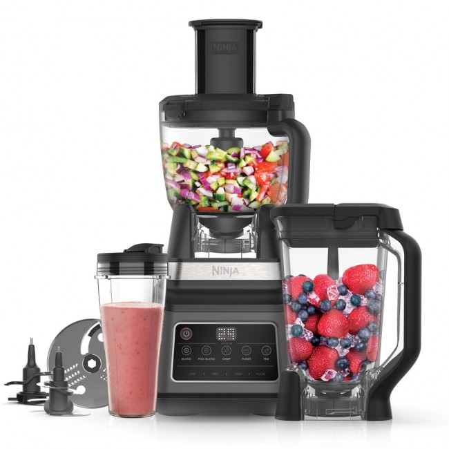 Ninja BN800 food processor 1200 W 1.8 L Black, Silver