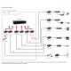 LevelOne RJ45 to SC Gigabit Media Converter, Multi-Mode Fiber, 550m