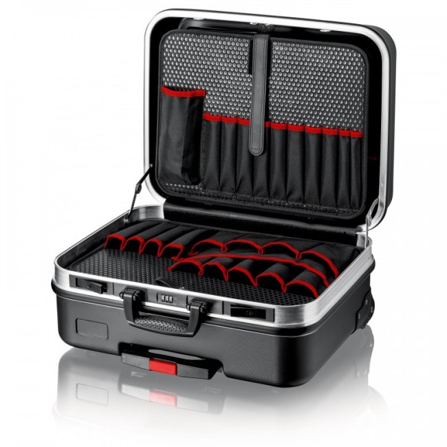 Knipex BIG Basic Move Tool box Acrylonitrile butadiene styrene (ABS), Aluminum Black