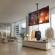 Universal LED LCD monitor with LCD OLED QLED screen for ceiling mounting 23-100 