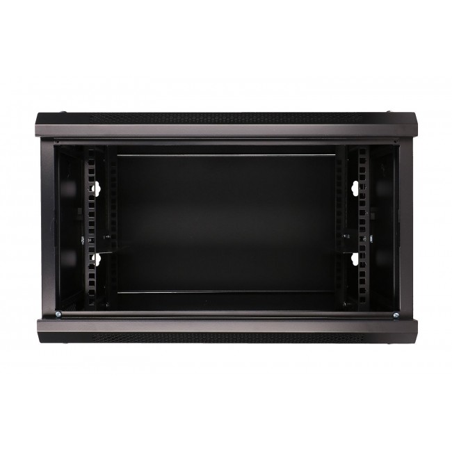 Extralink Rackmount cabinet 6U 600x600 Black wall mounted