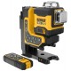 18V XR 3x360 Green Remote Control Laser