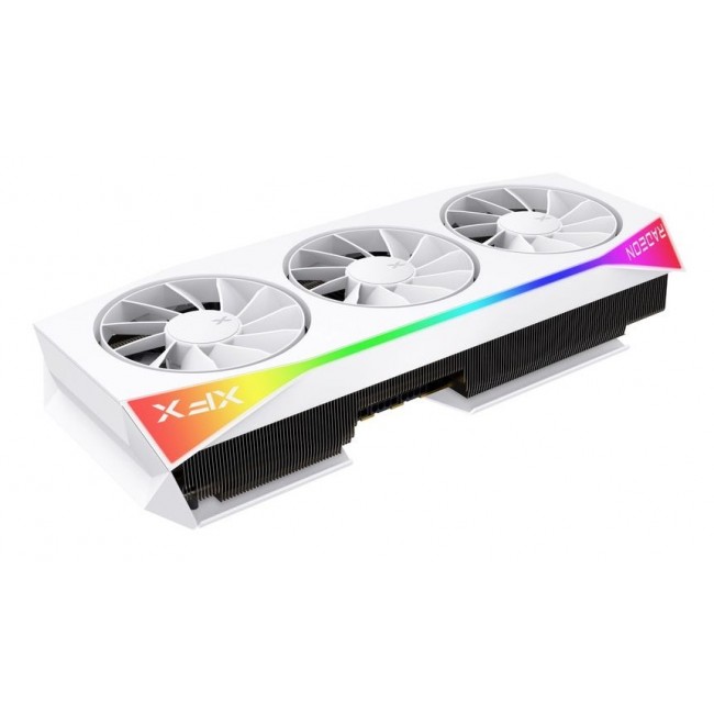 Graphics card. XFX Mercury RX 9070XT OC White G RGB 16