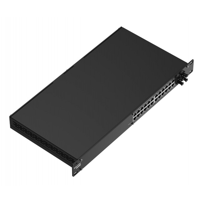 Teltonika SWM280 network switch Managed L2+ Gigabit Ethernet (10/100/1000) Power over Ethernet (PoE) Black