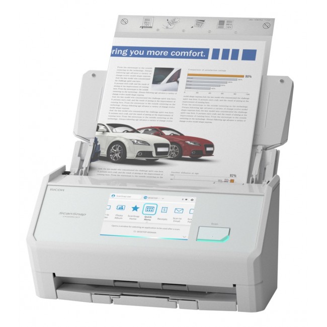 Ricoh ScanSnap IX2500 ADF scanner 600 x 600 DPI A4 White Ricoh ScanSnap IX2500 ADF scanner 600 x 600 DPI A4 White