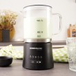 Rommelsbacher MS 625 milk frother/warmer Automatic milk frother/warmer Black, Stainless steel