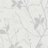 WALLPAPER 122433 BELLE WHITE/SILVER