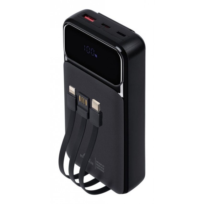Rivacase VA2221 power bank Lithium Polymer (LiPo) 20000 mAh Black