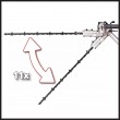 Einhell hedge trimmer/ pole saw GC-HC 90/2046 T