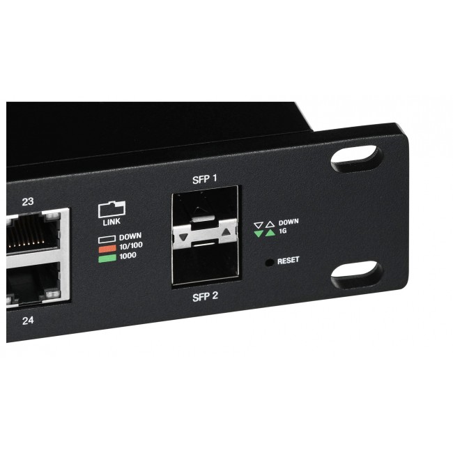 Ubiquiti ES-24-250W network switch Managed L2/L3 Gigabit Ethernet (10/100/1000) Power over Ethernet (PoE) 1U Black Ubiquiti ES-24-250W network switch Managed L2/L3 Gigabit Ethernet (10/100/1000) Power over Ethernet (PoE) 1U Black