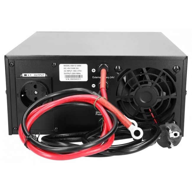 Extralink Lightning 1200VA/1000W | Inverter | Pure sine wave, battery voltage 24V DC Extralink Lightning 1200VA/1000W | Inverter | Pure sine wave, battery voltage 24V DC