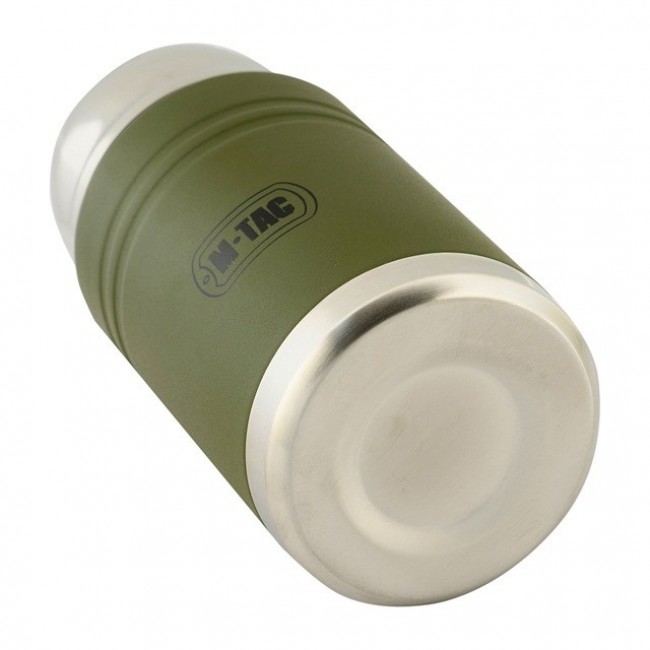 M-Tac UN-R02-750A Food thermos with foldable stainless steel spoon, 750 ml, olive green M-Tac UN-R02-750A Food thermos with foldable stainless steel spoon, 750 ml, olive green