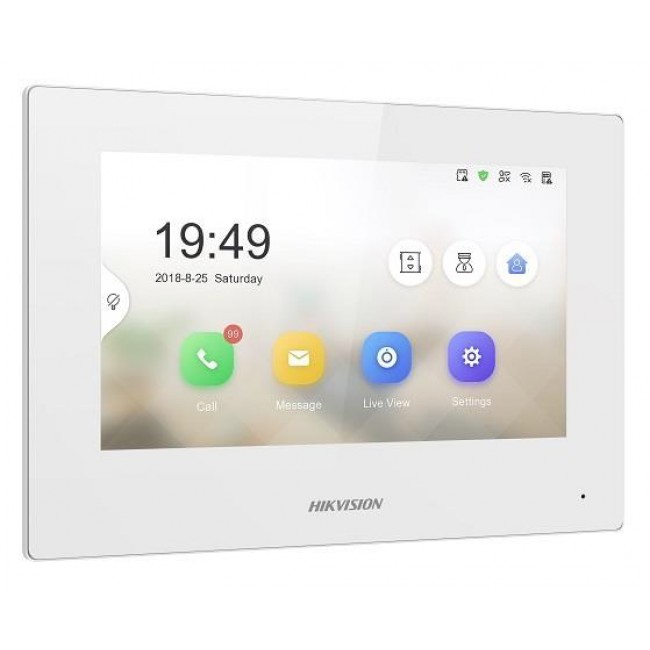 Hikvision Pro Series DS-KH6320-WTE2-W video intercom system 17.8 cm (7 Hikvision Pro Series DS-KH6320-WTE2-W video intercom system 17.8 cm (7
