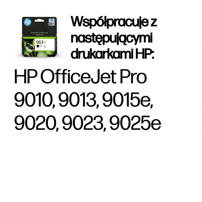HP 963XL High Yield Black Original Ink Cartridge HP 963XL High Yield Black Original Ink Cartridge