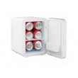 Mini fridge with LED make-up mirror ELLE 4L white Mini fridge with LED make-up mirror ELLE 4L white