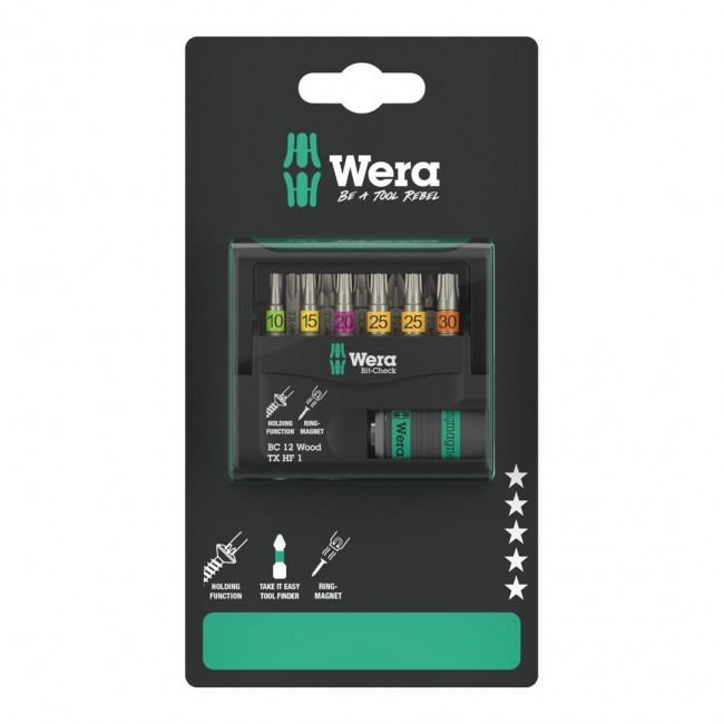 Wera 05073641001 screwdriver bit 10 pc(s) Wera 05073641001 screwdriver bit 10 pc(s)