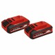 Einhell Battery 18V 2x 3.0Ah Einhell Battery 18V 2x 3.0Ah