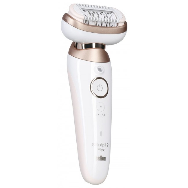 BRAUN Silk-epil 9-011 3D IPL Epilator, Wet & Dry, White, Gold